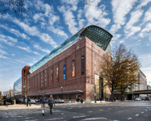 exterior of the museum of the bible