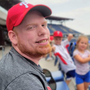 kyle crist at Philadelphia phillies game