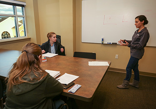 Ally Center Math Lab.