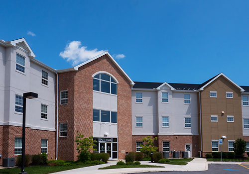 East Hall Dormitory Exterior