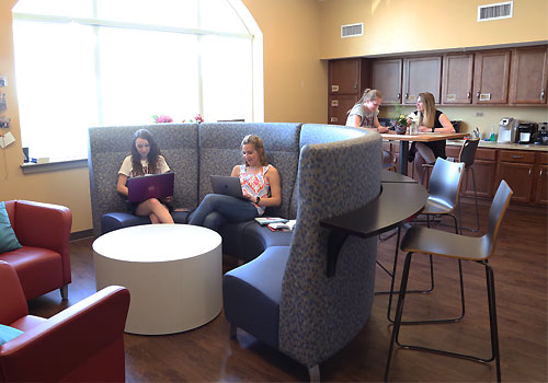 East Hall Dormitory Lounge