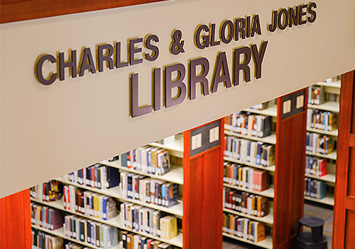 Charles and Gloria Jones Library