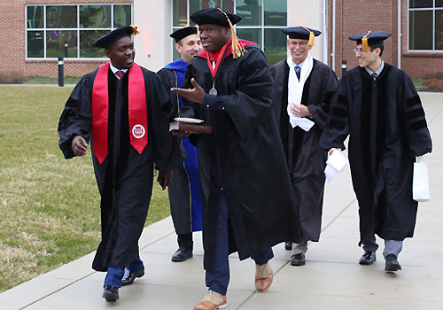 International students and faculty of Capital Seminary