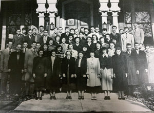 This photo features all of the day students of the Lancaster School of the Bible in 1951.