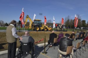 LBC Groundbreaking of Willis & Martha Herr Stadium.