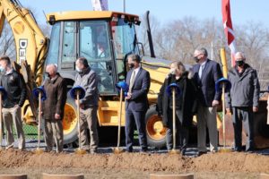 LBC Groundbreaking of Willis & Martha Herr Stadium.