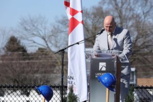 LBC groundbreaking of Herr Stadium.