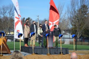 LBC Groundbreaking of Willis & Martha Herr Stadium.