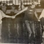 Students from LBC held a “beach party” at a local roller skating rink during the 1985-86 academic year.