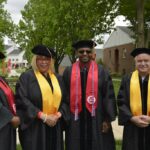 LBC faculty in their official attire.