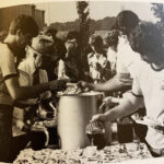 One of the events during the 1980-81 academic year was a corn roast. Students from across the campus enjoyed an outdoor dining event with corn featured in the main dishes.