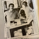 The 1986 yearbook also featured some of the jobs students held during the school year. Students Jim Culbertson (’88) and Mike Julian (’86) worked at Kelly One Hour Photofinishing, a photography store that would print photos and sell film for cameras.