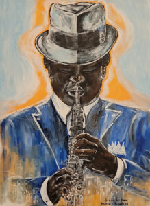 LBC graduate Milton Pollard's art on music