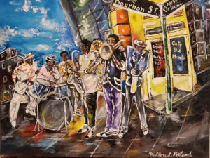 LBC graduate Milton Pollard's art on music