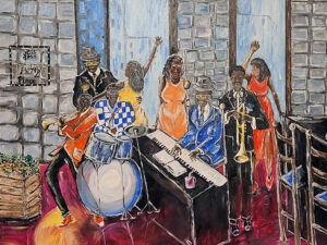 LBC graduate Milton Pollard's art on music