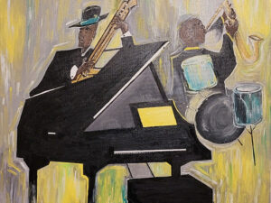 LBC graduate Milton Pollard's art on music