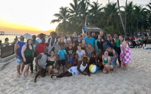 LBC communication majors serve in the Dominican Republic.