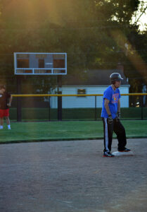 special olympics softball team practices at the lbc softball field